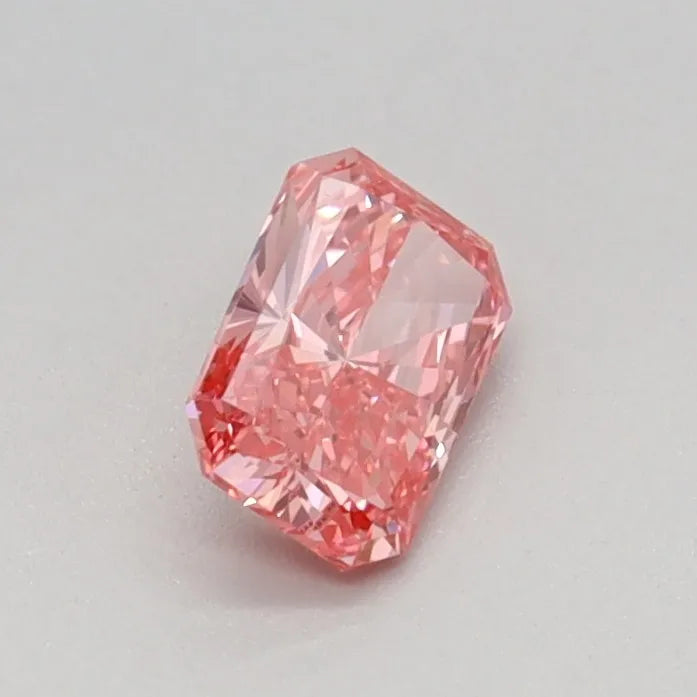 0.30ct Radiant Lab Grown Diamond (Colour Fancy Vivid Pink, Clarity VVS2, IGI Certified)