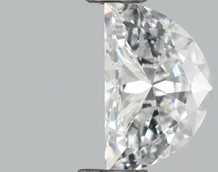 0.50ct Half moon Lab Grown Diamond (Colour D, Clarity VVS2, IGI Certified)