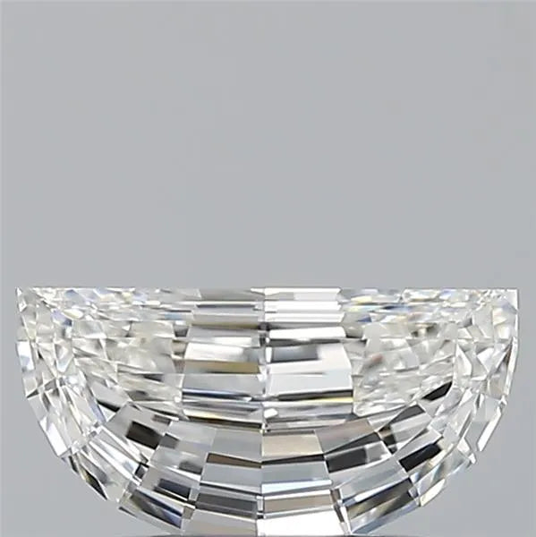 0.50ct Half moon Natural Diamond (Colour G, Clarity IF, GIA Certified)