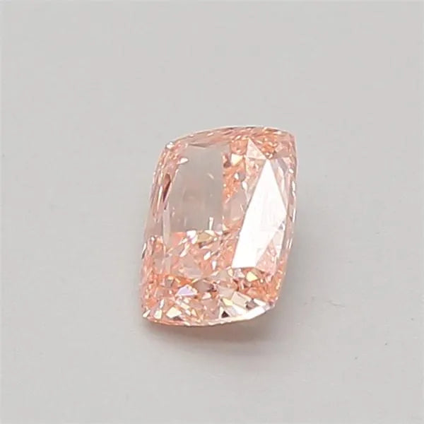 0.55ct Cushion modified Lab Grown Diamond (Colour Fancy Vivid Pink, Clarity VVS2, IGI Certified)