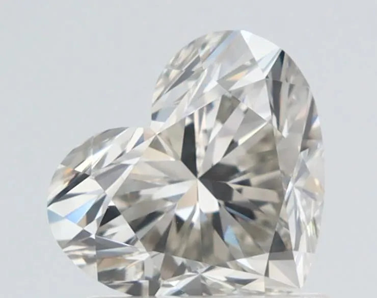 1.01ct Heart Natural Diamond (Clarity VS2, Cut EX, GIA Certified)