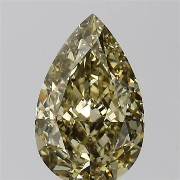 1.31ct Pear Natural Diamond (Colour Fancy Yellow, Clarity VS1, GIA Certified)