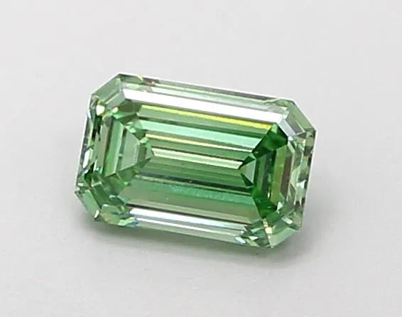 0.52ct Emerald Lab Grown Diamond (Colour Fancy Vivid Green, Clarity VS1, IGI Certified)