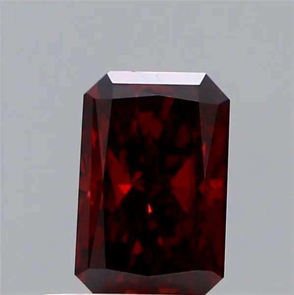 0.54ct Radiant Lab Grown Diamond (Colour Fancy Deep Orange, Clarity VS1, IGI Certified)