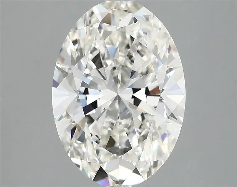 2.50ct Oval Lab Grown Diamond (Colour G, Clarity VVS2, IGI Certified)