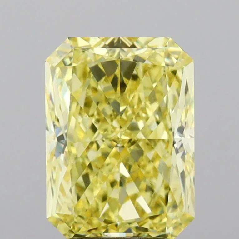 3.00ct Radiant Lab Grown Diamond (Colour Fancy Intense Yellow, Clarity VS1, IGI Certified)