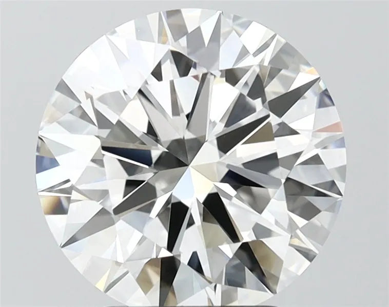 3.42ct Round Lab Grown Diamond (Colour E, Clarity IF, Cut ID, IGI Certified)