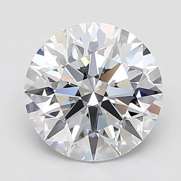 3.67ct Round Lab Grown Diamond (Colour F, Clarity IF, Cut ID, IGI Certified)
