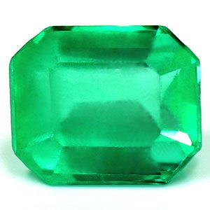 1.58 CT Octagonal Green Emerald – GIA Certified – Colombia Origin