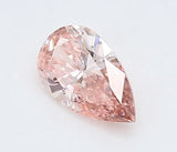 0.20ct Pear Lab Grown Diamond (Colour Fancy Intense Pink, Clarity VS2, IGI Certified)