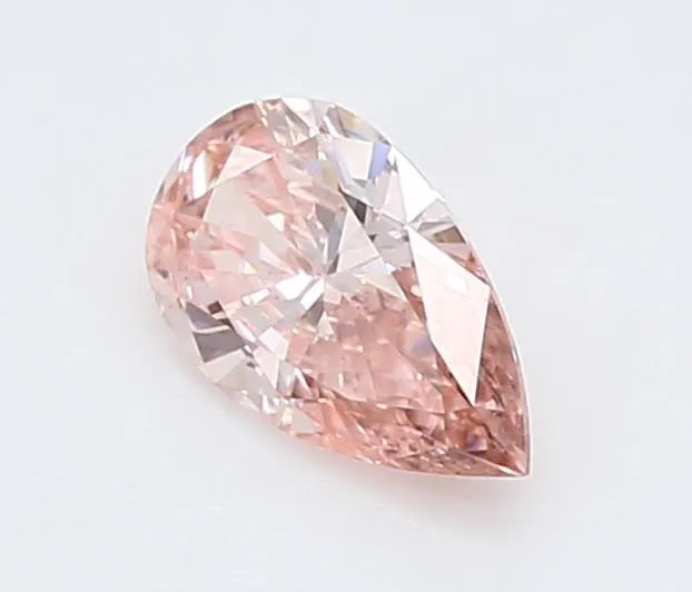 0.20ct Pear Lab Grown Diamond (Colour Fancy Intense Pink, Clarity VS2, IGI Certified)