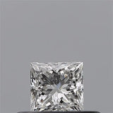 0.24ct Princess Natural Diamond (Colour E, Clarity VVS2, GIA Certified)