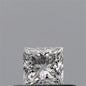 0.24ct Princess Natural Diamond (Colour E, Clarity VVS2, GIA Certified)