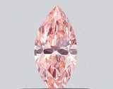 0.27ct Marquise Lab Grown Diamond (Colour Fancy Vivid Pink, Clarity VS1, IGI Certified)