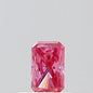 0.28ct Radiant Lab Grown Diamond (Colour Fancy Vivid Pink, Clarity VS1, IGI Certified)