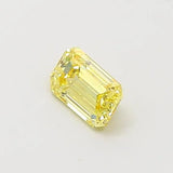 0.30ct Emerald Lab Grown Diamond (Colour Fancy Intense Yellow, Clarity VS1, IGI Certified)