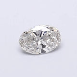 0.30ct Oval Lab Grown Diamond (Colour Fancy Vivid Blue, Clarity VS1, IGI Certified)