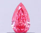 0.32ct Pear Lab Grown Diamond (Colour Fancy Vivid Pink, Clarity VS1, IGI Certified)