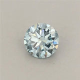 0.33ct Round Lab Grown Diamond (Colour Fancy Vivid Blue, Clarity VS1, Cut VG, IGI Certified)