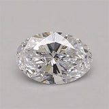 0.40ct Oval Lab Grown Diamond (Colour D, Clarity VVS1, Cut EX, IGI Certified)