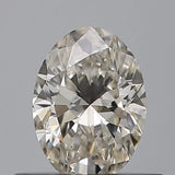 0.40ct Oval Natural Diamond (Colour I, Clarity VVS2, GIA Certified)