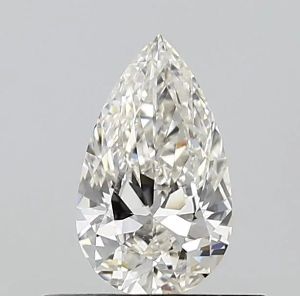 0.40ct Pear Natural Diamond (Colour H, Clarity VS2, GIA Certified)