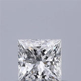 0.40ct Princess Natural Diamond (Colour E, Clarity VS2, GIA Certified)