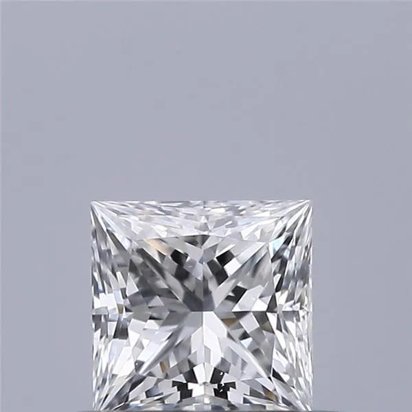 0.40ct Princess Natural Diamond (Colour E, Clarity VS2, GIA Certified)