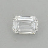 0.42ct Emerald Lab Grown Diamond (Colour D, Clarity VVS2, IGI Certified)