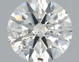 0.42ct Round Natural Diamond (Colour I, Clarity I1, Cut EX, IGI Certified)