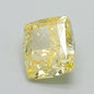 0.47ct Cushion modified Lab Grown Diamond (Colour Fancy Light Yellow, Clarity VVS2, IGI Certified)