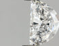 0.50ct Half moon Lab Grown Diamond (Colour D, Clarity VVS1, IGI Certified)