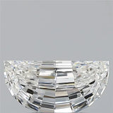 0.50ct Half moon Natural Diamond (Colour G, Clarity IF, GIA Certified)