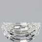 0.50ct Half moon Natural Diamond (Colour G, Clarity IF, GIA Certified)