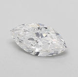 0.50ct Marquise Natural Diamond (Colour D, Clarity SI2, Cut VG, IGI Certified)