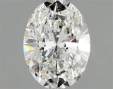 0.50ct Oval Natural Diamond (Colour F, Clarity VVS2, GIA Certified)