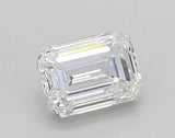 0.52ct Emerald Lab Grown Diamond (Colour D, Clarity VS2, IGI Certified)