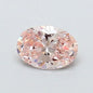 0.53ct Oval Lab Grown Diamond (Colour Fancy Pink, Clarity VS2, IGI Certified)