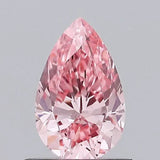 0.56ct Pear Lab Grown Diamond (Colour Fancy Intense Pink, Clarity VS2, IGI Certified)