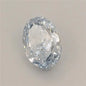 0.58ct Oval Lab Grown Diamond (Colour Fancy Intense Blue, Clarity VVS2, IGI Certified)