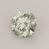 0.58ct Round Lab Grown Diamond (Colour Fancy Vivid Green, Clarity VS2, Cut VG, IGI Certified)