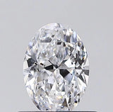0.60ct Oval Natural Diamond (Colour D, Clarity I1, GIA Certified)