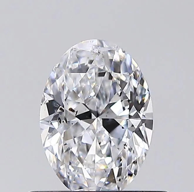0.60ct Oval Natural Diamond (Colour D, Clarity I1, GIA Certified)