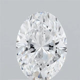 0.64ct Oval Lab Grown Diamond (Colour D, Clarity VS1, IGI Certified)