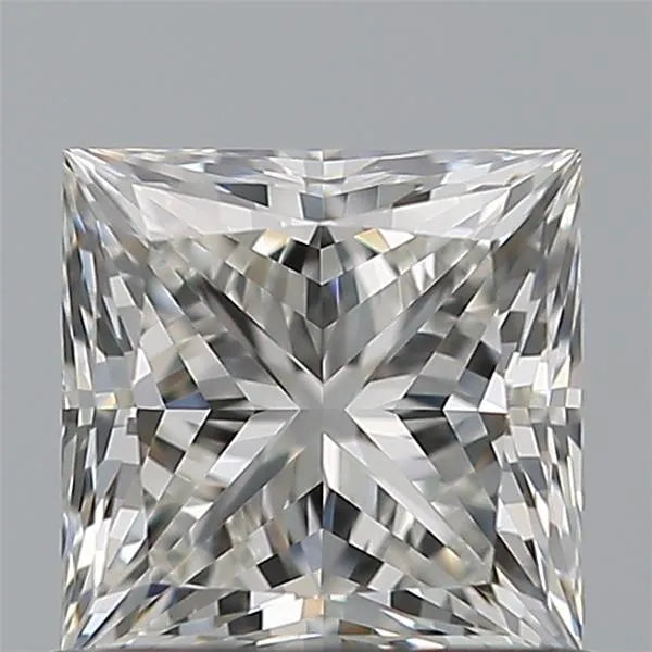 0.80ct Princess Natural Diamond (Colour F, Clarity VVS1, Cut VG, IGI Certified)