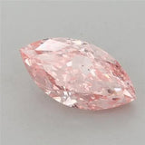 0.81ct Marquise Lab Grown Diamond (Colour Fancy Vivid Pink, Clarity VS2, IGI Certified)