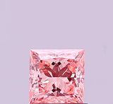 0.82ct Princess Lab Grown Diamond (Colour Fancy Intense Pink, Clarity VS1, Cut GD, IGI Certified)