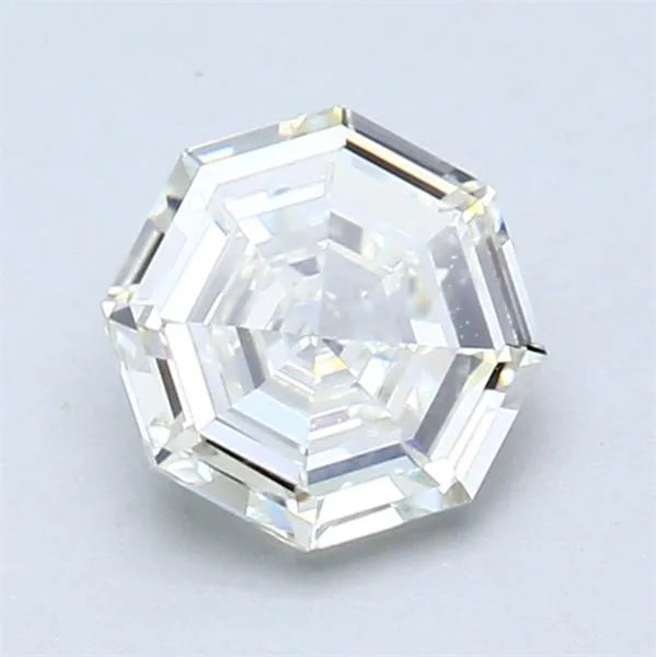 0.83ct Octagonal Natural Diamond (Colour J, Clarity VVS1, GIA Certified)