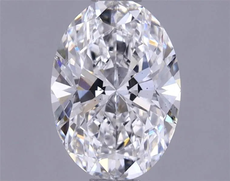 0.91ct Oval Lab Grown Diamond (Colour E, Clarity VS2, IGI Certified)