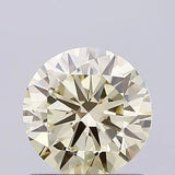 0.99ct Round Lab Grown Diamond (Colour Fancy Light Yellow, Clarity VS1, Cut EX, IGI Certified)